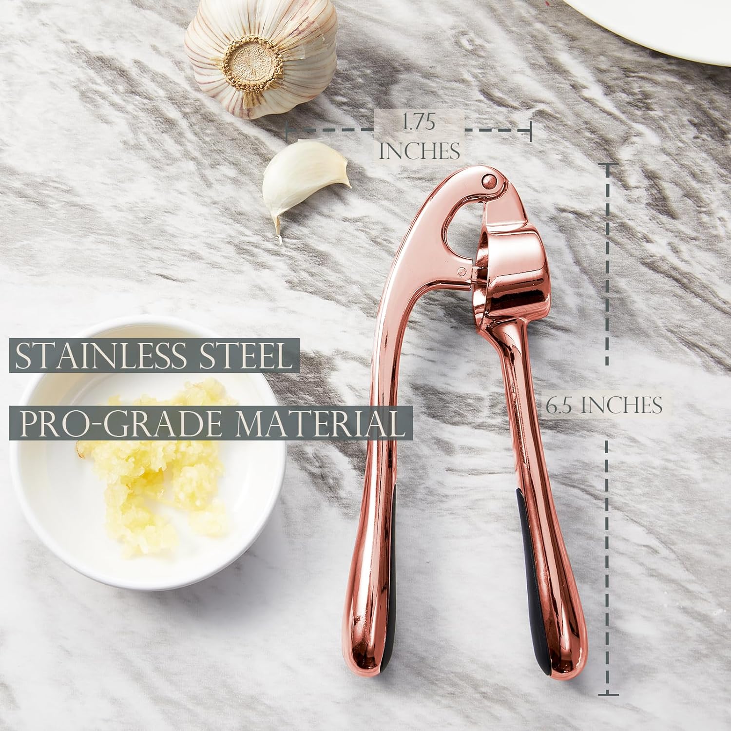 Garlic Press With Studs, Garlic Mincer, Ginger Crusher, Garlic Crusher Garlic Press With Studs, Garlic Mincer, Ginger Crusher, Garlic Crusher